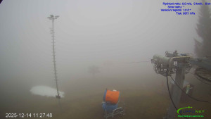 Lyžařský areál Mikulčin vrch - Sjezdovka Lopata - 14.12.2025 v 11:32 Lyžařský areál Mikulčin vrch - Sjezdovka Lopata - 14.12.2025 v 11:32