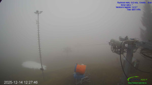 Lyžařský areál Mikulčin vrch - Sjezdovka Lopata - 14.12.2025 v 12:32 Lyžařský areál Mikulčin vrch - Sjezdovka Lopata - 14.12.2025 v 12:32