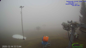 Lyžařský areál Mikulčin vrch - Sjezdovka Lopata - 14.12.2025 v 13:15 Lyžařský areál Mikulčin vrch - Sjezdovka Lopata - 14.12.2025 v 13:15