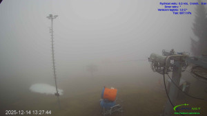 Lyžařský areál Mikulčin vrch - Sjezdovka Lopata - 14.12.2025 v 13:32 Lyžařský areál Mikulčin vrch - Sjezdovka Lopata - 14.12.2025 v 13:32