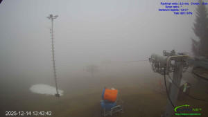 Lyžařský areál Mikulčin vrch - Sjezdovka Lopata - 14.12.2025 v 13:45 Lyžařský areál Mikulčin vrch - Sjezdovka Lopata - 14.12.2025 v 13:45