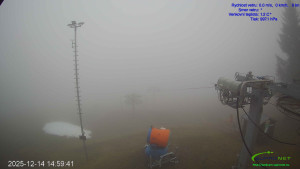 Lyžařský areál Mikulčin vrch - Sjezdovka Lopata - 14.12.2025 v 15:02 Lyžařský areál Mikulčin vrch - Sjezdovka Lopata - 14.12.2025 v 15:02