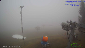 Lyžařský areál Mikulčin vrch - Sjezdovka Lopata - 14.12.2025 v 15:32 Lyžařský areál Mikulčin vrch - Sjezdovka Lopata - 14.12.2025 v 15:32