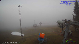 Lyžařský areál Mikulčin vrch - Sjezdovka Lopata - 14.12.2025 v 16:15 Lyžařský areál Mikulčin vrch - Sjezdovka Lopata - 14.12.2025 v 16:15