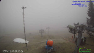 Lyžařský areál Mikulčin vrch - Sjezdovka Lopata - 15.12.2025 v 07:15 Lyžařský areál Mikulčin vrch - Sjezdovka Lopata - 15.12.2025 v 07:15