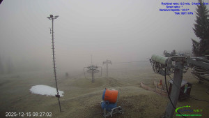 Lyžařský areál Mikulčin vrch - Sjezdovka Lopata - 15.12.2025 v 08:32 Lyžařský areál Mikulčin vrch - Sjezdovka Lopata - 15.12.2025 v 08:32