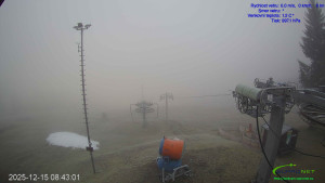 Lyžařský areál Mikulčin vrch - Sjezdovka Lopata - 15.12.2025 v 08:45 Lyžařský areál Mikulčin vrch - Sjezdovka Lopata - 15.12.2025 v 08:45