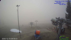 Lyžařský areál Mikulčin vrch - Sjezdovka Lopata - 15.12.2025 v 09:02 Lyžařský areál Mikulčin vrch - Sjezdovka Lopata - 15.12.2025 v 09:02