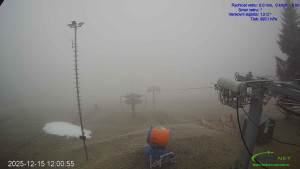 Lyžařský areál Mikulčin vrch - Sjezdovka Lopata - 15.12.2025 v 12:02 Lyžařský areál Mikulčin vrch - Sjezdovka Lopata - 15.12.2025 v 12:02