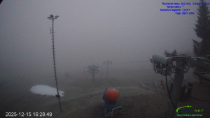 Lyžařský areál Mikulčin vrch - Sjezdovka Lopata - 15.12.2025 v 16:32 Lyžařský areál Mikulčin vrch - Sjezdovka Lopata - 15.12.2025 v 16:32