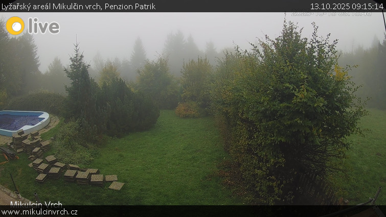 Lyžařský areál Mikulčin vrch - Penzion Patrik - 13.10.2025 v 09:15 Lyžařský areál Mikulčin vrch - Penzion Patrik - 13.10.2025 v 09:15