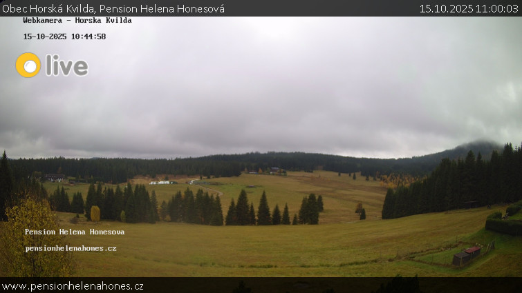 Obec Horská Kvilda - Pension Helena Honesová - 15.10.2025 v 11:00 Obec Horská Kvilda - Pension Helena Honesová - 15.10.2025 v 11:00