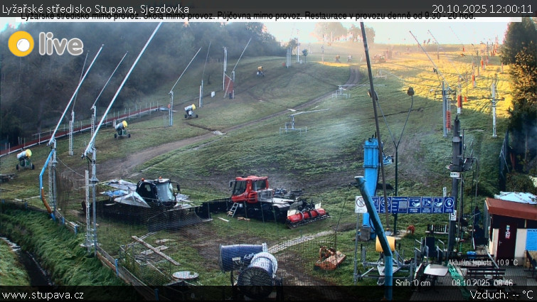 Lyžařské středisko Stupava - Sjezdovka - 20.10.2025 v 12:00 Lyžařské středisko Stupava - Sjezdovka - 20.10.2025 v 12:00