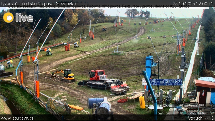 Lyžařské středisko Stupava - Sjezdovka - 25.10.2025 v 12:00 Lyžařské středisko Stupava - Sjezdovka - 25.10.2025 v 12:00