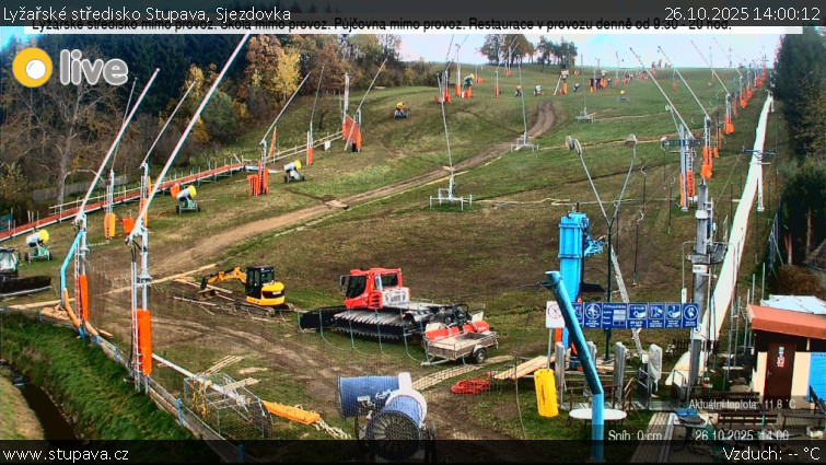 Lyžařské středisko Stupava - Sjezdovka - 26.10.2025 v 14:00 Lyžařské středisko Stupava - Sjezdovka - 26.10.2025 v 14:00