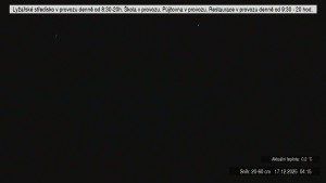 Lyžařské středisko Stupava - Sjezdovka - 17.12.2025 v 04:15 Lyžařské středisko Stupava - Sjezdovka - 17.12.2025 v 04:15