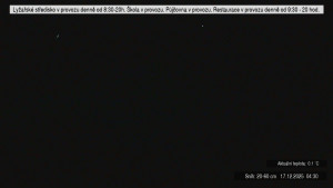 Lyžařské středisko Stupava - Sjezdovka - 17.12.2025 v 04:30 Lyžařské středisko Stupava - Sjezdovka - 17.12.2025 v 04:30