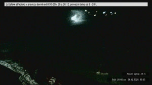 Lyžařské středisko Stupava - Sjezdovka - 26.12.2025 v 22:45 Lyžařské středisko Stupava - Sjezdovka - 26.12.2025 v 22:45