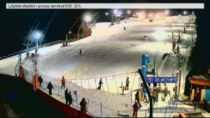 Lyžařské středisko Stupava - Sjezdovka - 13.2.2026 v 19:45 Lyžařské středisko Stupava - Sjezdovka - 13.2.2026 v 19:45