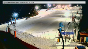 Lyžařské středisko Stupava - Sjezdovka - 13.2.2026 v 21:15 Lyžařské středisko Stupava - Sjezdovka - 13.2.2026 v 21:15