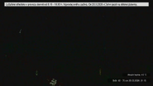 Lyžařské středisko Stupava - Sjezdovka - 20.3.2026 v 21:15 Lyžařské středisko Stupava - Sjezdovka - 20.3.2026 v 21:15