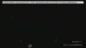Lyžařské středisko Stupava - Sjezdovka - 25.3.2026 v 00:45 Lyžařské středisko Stupava - Sjezdovka - 25.3.2026 v 00:45