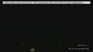 Lyžařské středisko Stupava - Sjezdovka - 31.3.2026 v 00:15 Lyžařské středisko Stupava - Sjezdovka - 31.3.2026 v 00:15