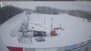Lyžařský areál Zadov - Sjezdovka Kobyla - 16.2.2026 v 07:15 Lyžařský areál Zadov - Sjezdovka Kobyla - 16.2.2026 v 07:15