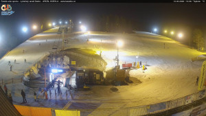 Lyžařský areál Zadov - Sjezdovka Kobyla - 13.3.2026 v 19:15 Lyžařský areál Zadov - Sjezdovka Kobyla - 13.3.2026 v 19:15