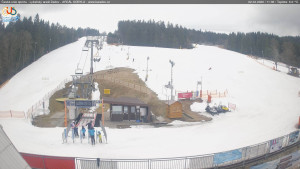 Lyžařský areál Zadov - Sjezdovka Kobyla - 2.4.2026 v 11:45 Lyžařský areál Zadov - Sjezdovka Kobyla - 2.4.2026 v 11:45