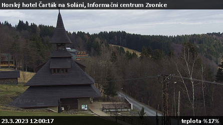 Horský hotel Čarták na Soláni - Informační centrum Zvonice - 23.3.2023 v 12:00