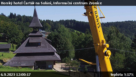 Horský hotel Čarták na Soláni - Informační centrum Zvonice - 6.9.2023 v 12:00