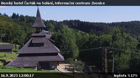 Horský hotel Čarták na Soláni - Informační centrum Zvonice - 16.9.2023 v 12:00