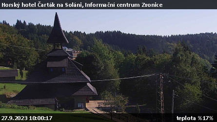 Horský hotel Čarták na Soláni - Informační centrum Zvonice - 27.9.2023 v 10:00