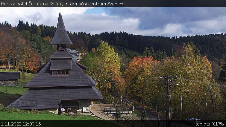 Horský hotel Čarták na Soláni - Informační centrum Zvonice - 1.11.2023 v 12:00 Horský hotel Čarták na Soláni - Informační centrum Zvonice - 1.11.2023 v 12:00