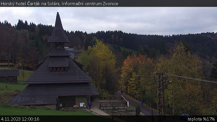 Horský hotel Čarták na Soláni - Informační centrum Zvonice - 4.11.2023 v 12:00 Horský hotel Čarták na Soláni - Informační centrum Zvonice - 4.11.2023 v 12:00