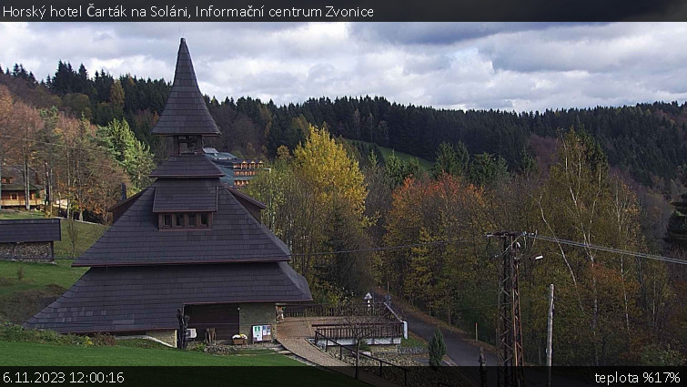 Horský hotel Čarták na Soláni - Informační centrum Zvonice - 6.11.2023 v 12:00 Horský hotel Čarták na Soláni - Informační centrum Zvonice - 6.11.2023 v 12:00