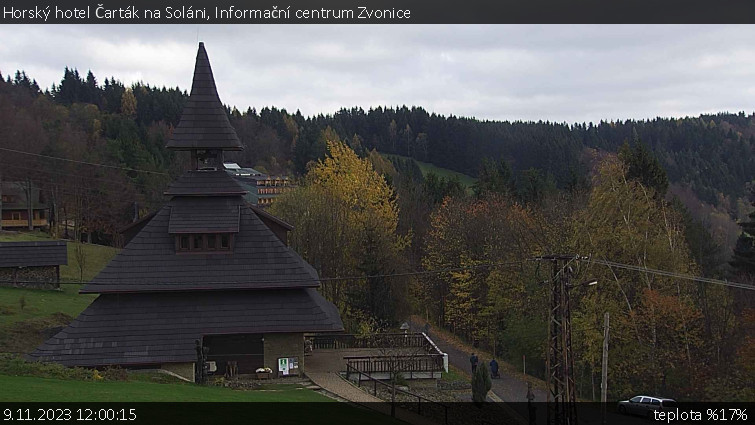 Horský hotel Čarták na Soláni - Informační centrum Zvonice - 9.11.2023 v 12:00 Horský hotel Čarták na Soláni - Informační centrum Zvonice - 9.11.2023 v 12:00