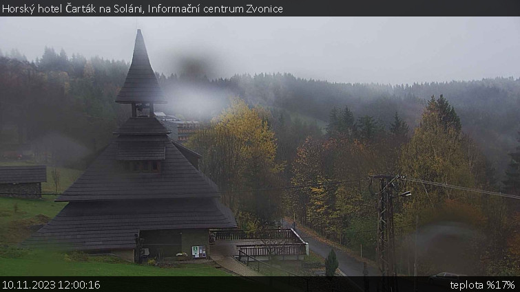 Horský hotel Čarták na Soláni - Informační centrum Zvonice - 10.11.2023 v 12:00 Horský hotel Čarták na Soláni - Informační centrum Zvonice - 10.11.2023 v 12:00