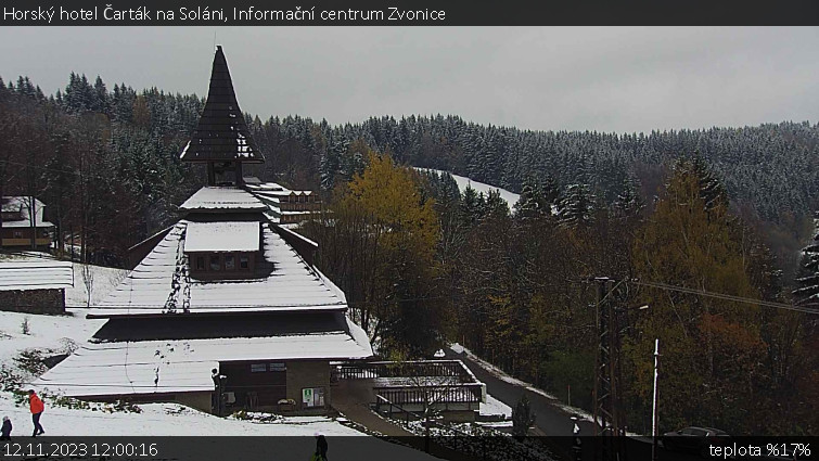 Horský hotel Čarták na Soláni - Informační centrum Zvonice - 12.11.2023 v 12:00 Horský hotel Čarták na Soláni - Informační centrum Zvonice - 12.11.2023 v 12:00
