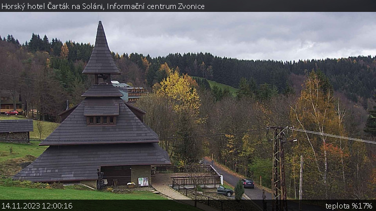 Horský hotel Čarták na Soláni - Informační centrum Zvonice - 14.11.2023 v 12:00 Horský hotel Čarták na Soláni - Informační centrum Zvonice - 14.11.2023 v 12:00