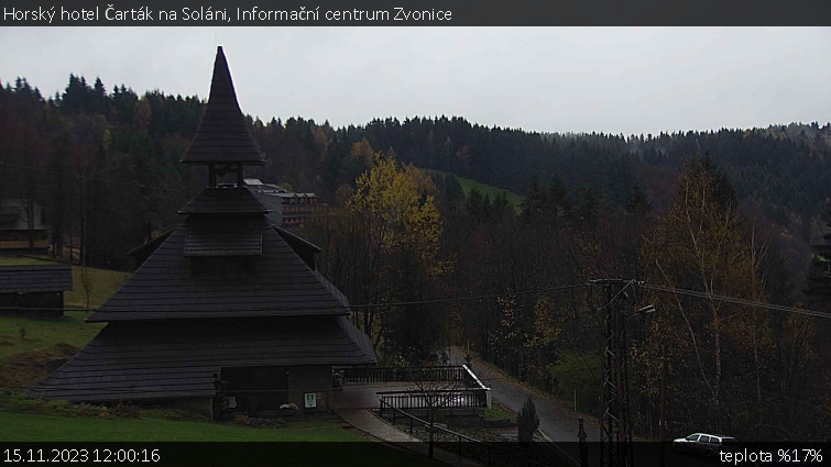 Horský hotel Čarták na Soláni - Informační centrum Zvonice - 15.11.2023 v 12:00 Horský hotel Čarták na Soláni - Informační centrum Zvonice - 15.11.2023 v 12:00