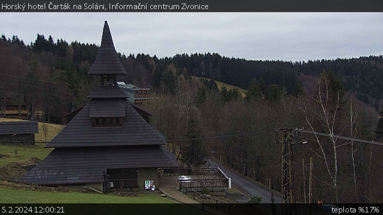 Horský hotel Čarták na Soláni - Informační centrum Zvonice - 5.2.2024 v 12:00 Horský hotel Čarták na Soláni - Informační centrum Zvonice - 5.2.2024 v 12:00