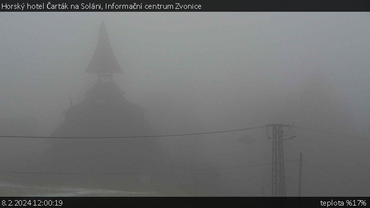 Horský hotel Čarták na Soláni - Informační centrum Zvonice - 8.2.2024 v 12:00 Horský hotel Čarták na Soláni - Informační centrum Zvonice - 8.2.2024 v 12:00