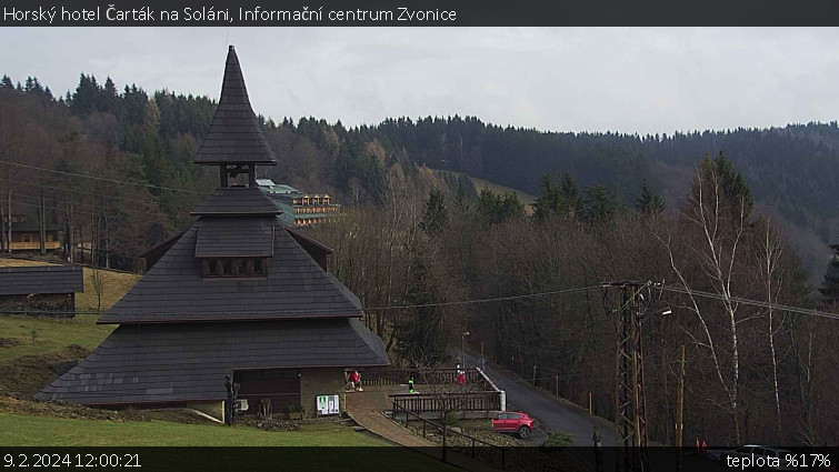 Horský hotel Čarták na Soláni - Informační centrum Zvonice - 9.2.2024 v 12:00 Horský hotel Čarták na Soláni - Informační centrum Zvonice - 9.2.2024 v 12:00