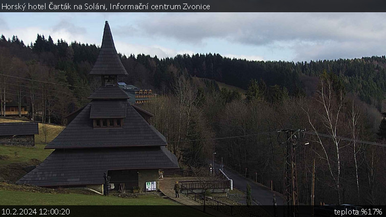 Horský hotel Čarták na Soláni - Informační centrum Zvonice - 10.2.2024 v 12:00 Horský hotel Čarták na Soláni - Informační centrum Zvonice - 10.2.2024 v 12:00