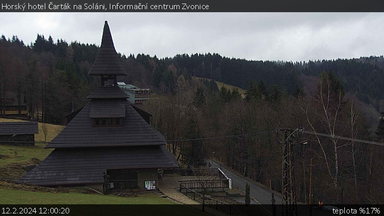 Horský hotel Čarták na Soláni - Informační centrum Zvonice - 12.2.2024 v 12:00 Horský hotel Čarták na Soláni - Informační centrum Zvonice - 12.2.2024 v 12:00