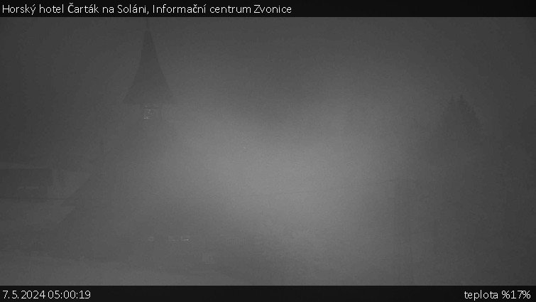 Horský hotel Čarták na Soláni - Informační centrum Zvonice - 7.5.2024 v 05:00