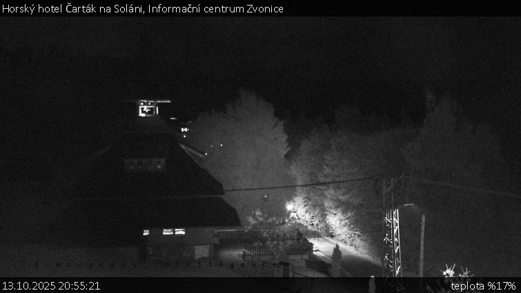 Horský hotel Čarták na Soláni - Informační centrum Zvonice - 13.10.2025 v 20:55 Horský hotel Čarták na Soláni - Informační centrum Zvonice - 13.10.2025 v 20:55