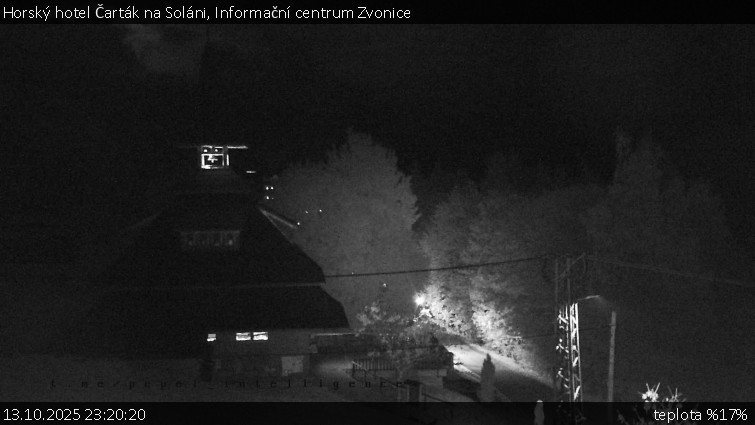 Horský hotel Čarták na Soláni - Informační centrum Zvonice - 13.10.2025 v 23:20 Horský hotel Čarták na Soláni - Informační centrum Zvonice - 13.10.2025 v 23:20